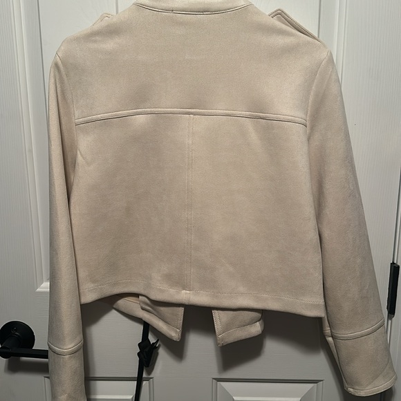 Philosophy Cream suede Jacket - Picture 5 of 5